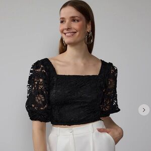 BNWT black blouse